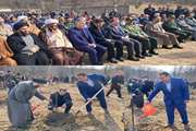 حضور مدیر کل دامپزشکی استان در پویش  هفته منابع طبیعی همزمان با ۱۵ اسفند ماه روز درختکاری 